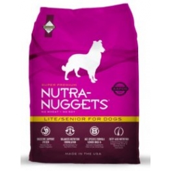 NUTRA NUGGETS LITE/SENIOR 15KG